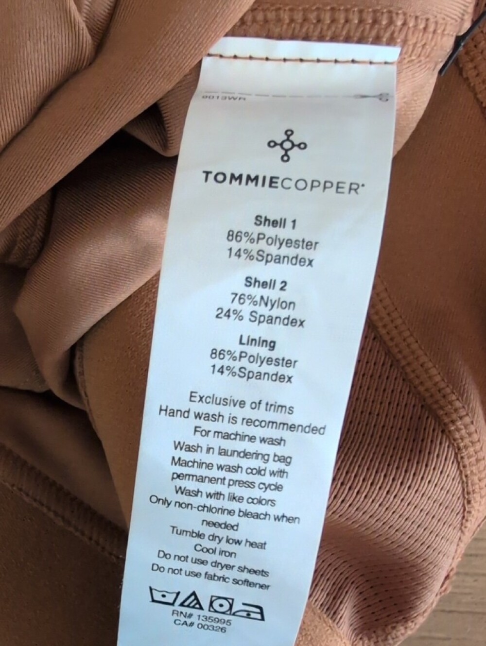Copper Life by Tommie Copper Shoulder Support Zipper Compression Bra L NWT 851A - Picture 4 of 4